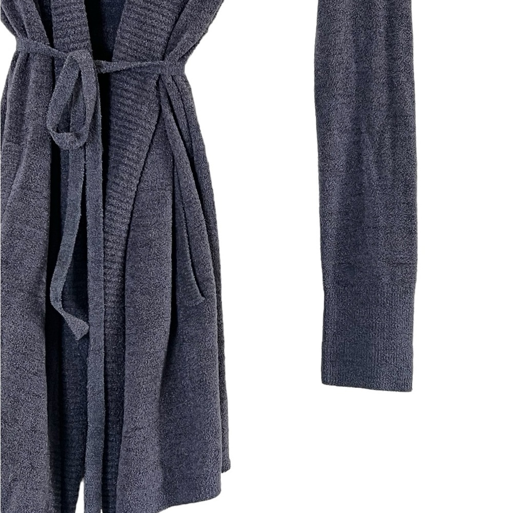 Barefoot Dreams | Cozychic Ultralite gray tie lounge robe cardigan size … - Picture 5 of 15